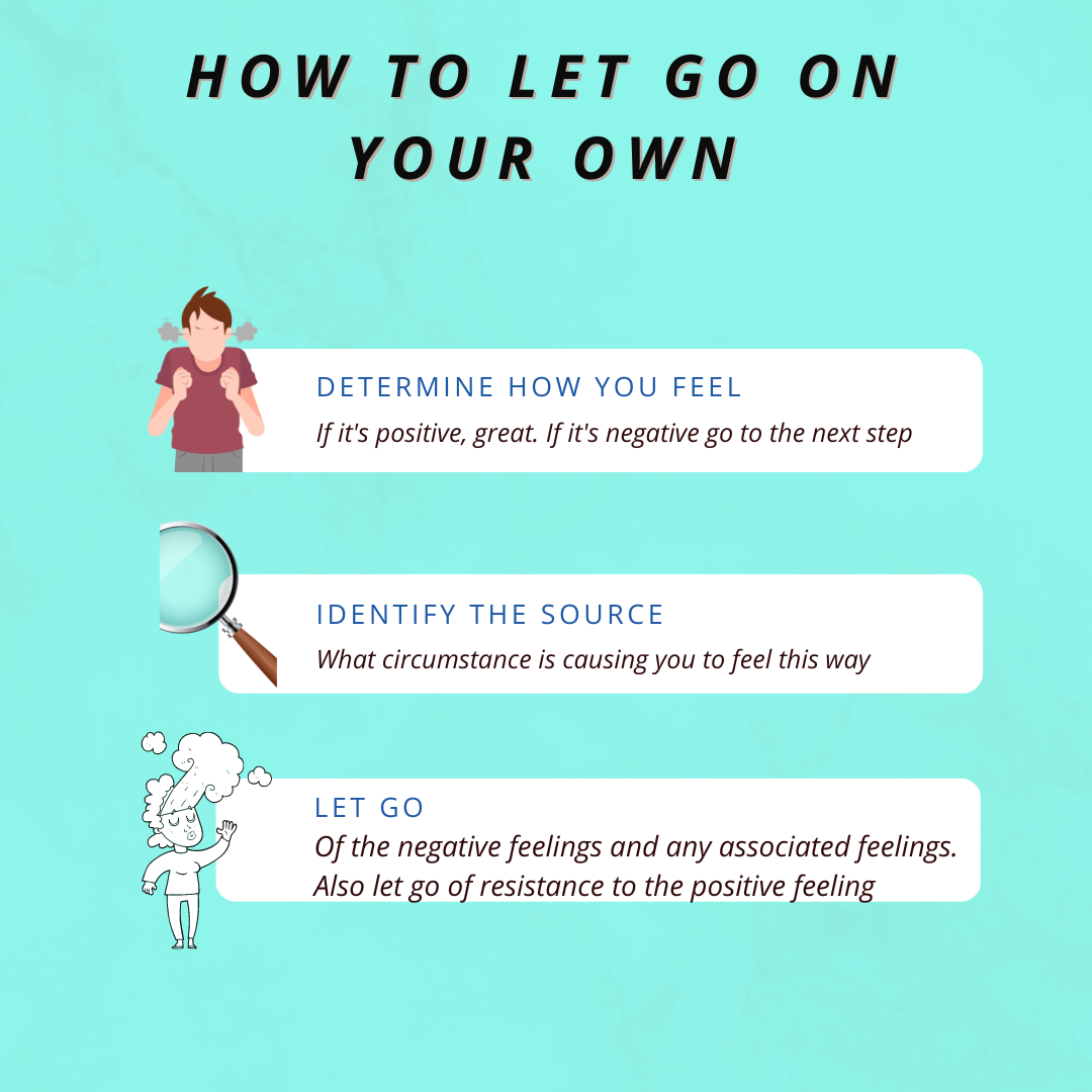 How to let go on your own